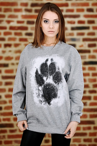 Bluza marki UNDERWORLD unisex Animal footprint