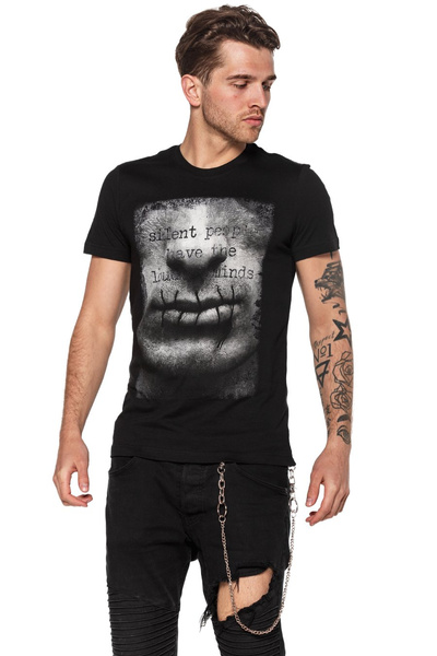 T-shirt męski UNDERWORLD Silent people have...