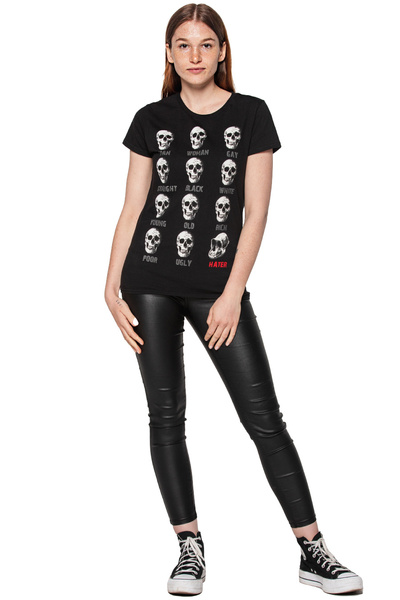 Zestaw prezentowy T-shirt damski + skarpety UNDERWORLD Hater / Skulls