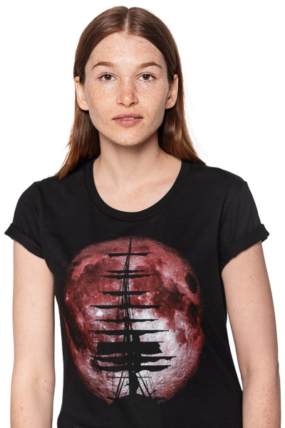 T-shirt damski UNDERWORLD Ship Czerwony