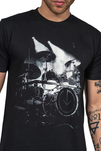T-shirt męski UNDERWORLD Drums czarny