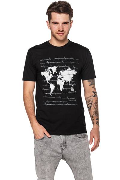 T-shirt męski UNDERWORLD World czarny