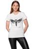 T-shirt damski UNDERWORLD Night Butterfly biały